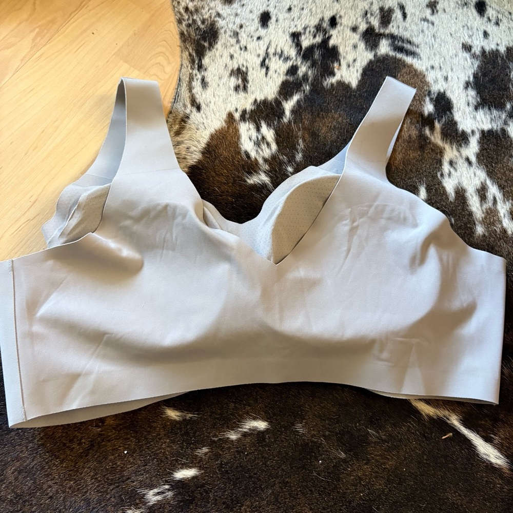 HONEYLOVE Light Gray Padded SeamlessBra Size 2X - Picture 5 of 6